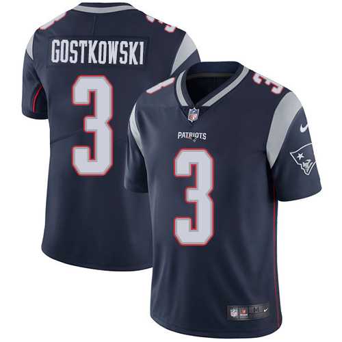 Nike New England Patriots #3 Stephen Gostkowski Navy Blue Team Color NFL Vapor Untouchable Limited Jersey,We sell and wholesale Nike New England Patriots #3 Stephen Gostkowski Navy Blue Team Color NFL Vapor Untouchable Limited Jersey on line form chian!